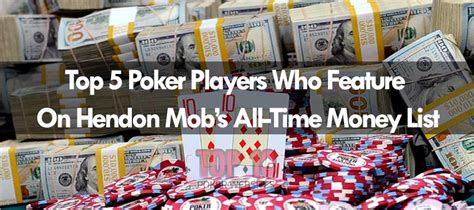 poker database|All Time Money List, Top 560910: Hendon Mob Poker Database.